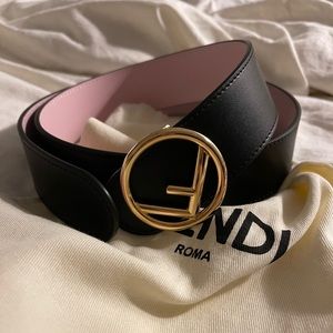 SOLD Black Fendi Belt